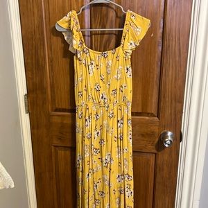 francesca’s Maxi Off Shoulder Dress